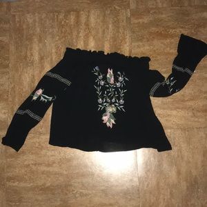 Off the shoulder top